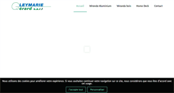 Desktop Screenshot of leymarie-veranda.com